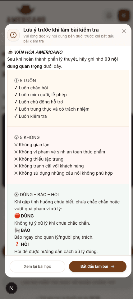 Bước 7 - Điểm cần nhớ