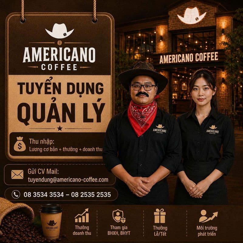 HÔM NAY AMERICANO COFFEE CHIA SẺ VỚI BẠN ĐIỀU GÌ?